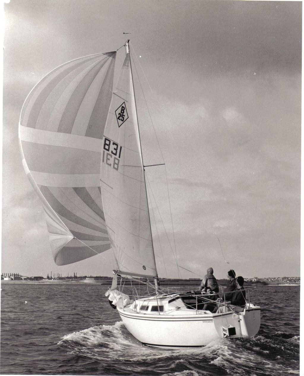 Racing on Botany Bay c1970 - Boomeroo © Karen Ballantyne